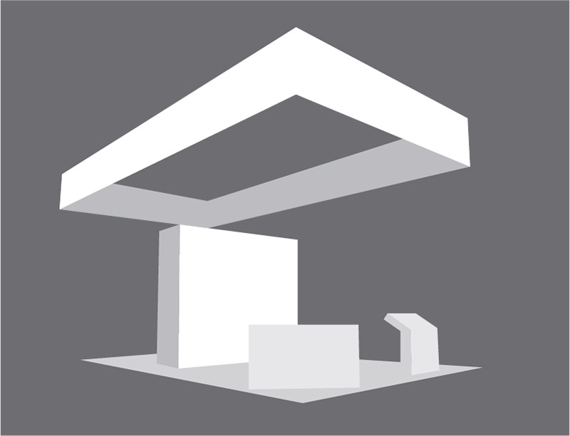 Raw Space (Custom Stands)